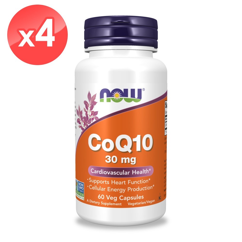 now CoQ10輔酵素Q10(輔酶Q10)膠囊(60顆/瓶)-規格圖11