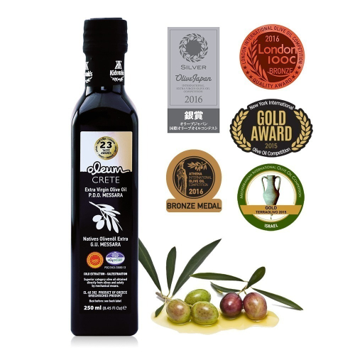 【Oleum Crete】奧莉恩頂級初榨橄欖油(250ml/瓶)