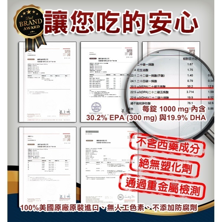 【Bestvite】必賜力超級OMEGA-3魚油膠囊2瓶組(120顆/瓶)-細節圖6