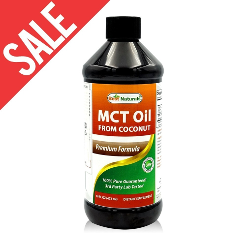 [瑕疵品] 【Best Naturals】MCT油 (C8，C10)1瓶(473毫升)