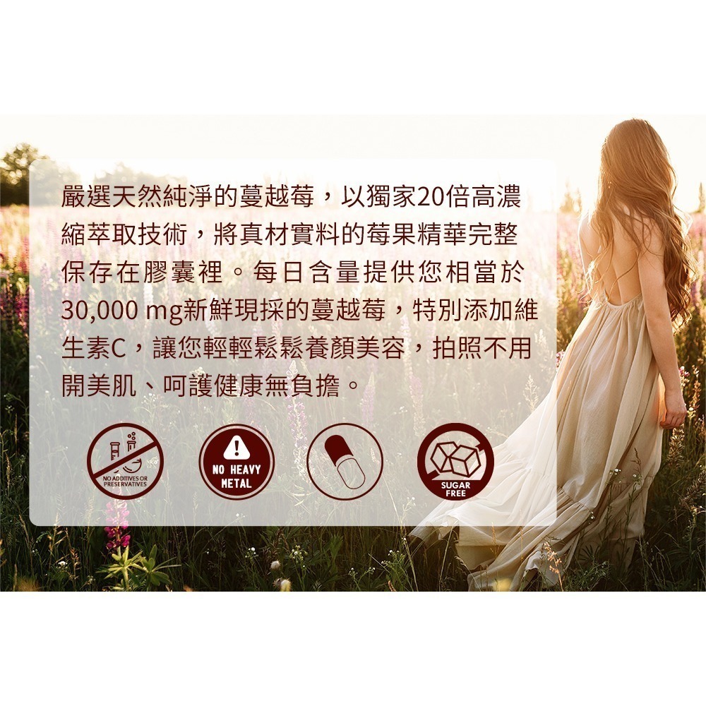 【Bestvite】必賜力高濃縮蔓越莓膠囊1瓶(100顆)-細節圖6