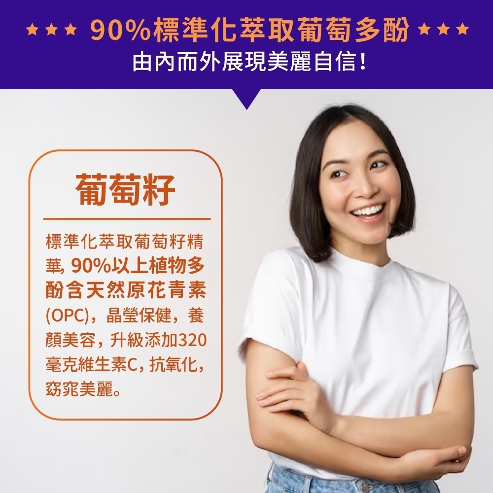 now 葡萄籽萃取+C膠囊3瓶組(100顆/瓶)-細節圖4