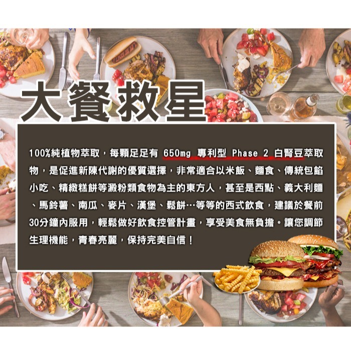 【Bestvite】必賜力PHASE 2專利型白腎豆膠囊2瓶組(60顆/瓶)-細節圖4