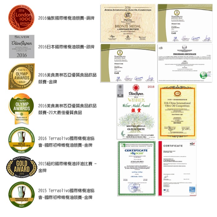 【Oleum Crete】奧莉恩頂級初榨橄欖油6瓶組(250毫升/瓶)-細節圖8