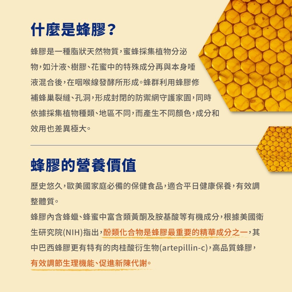 【Bestvite】必賜力高濃縮蜂膠膠囊4瓶組(120顆/瓶)-細節圖5