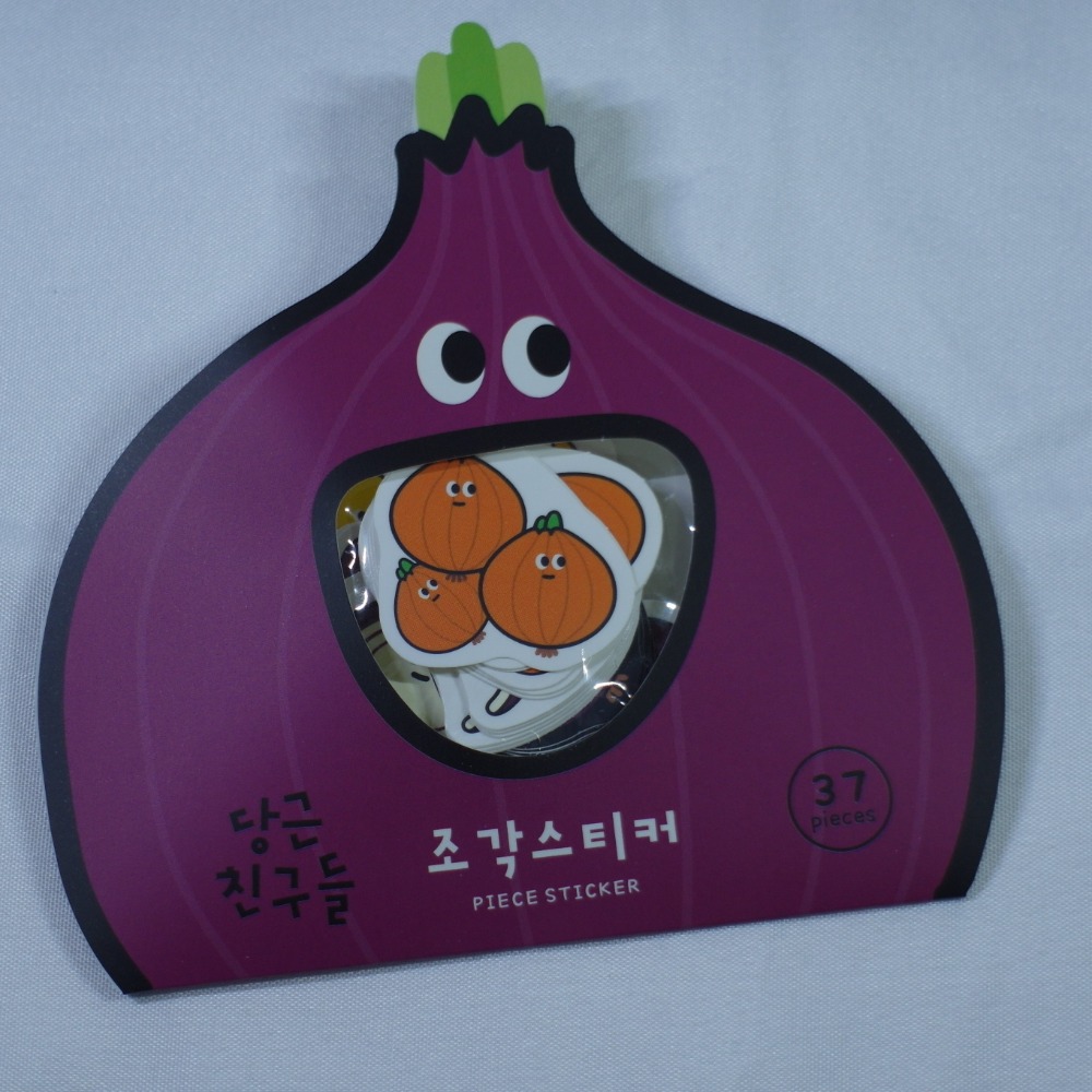 【CARROT FRIENDS】당근 친구들 迷你貼紙組 (共2款)-規格圖1