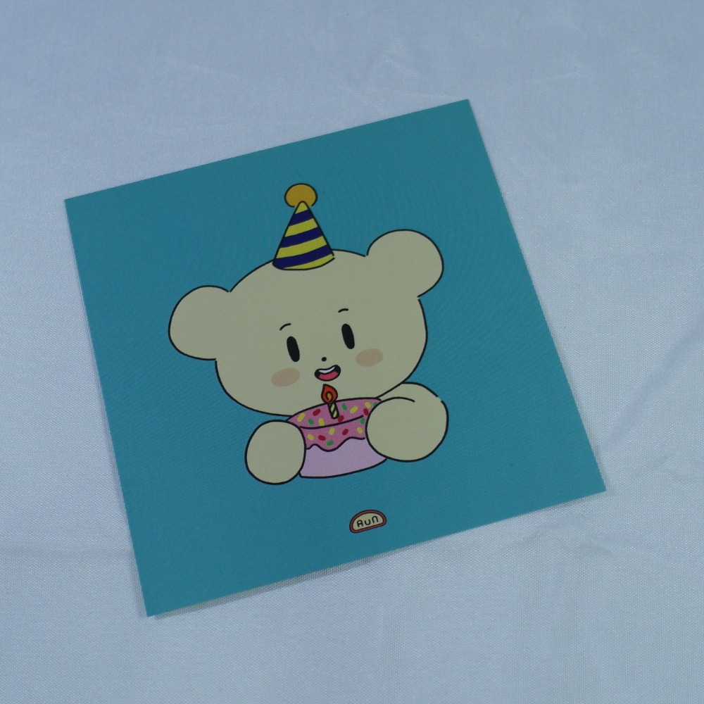 【DAUND 다운드】다다곰 明信片 (共4款)-規格圖2