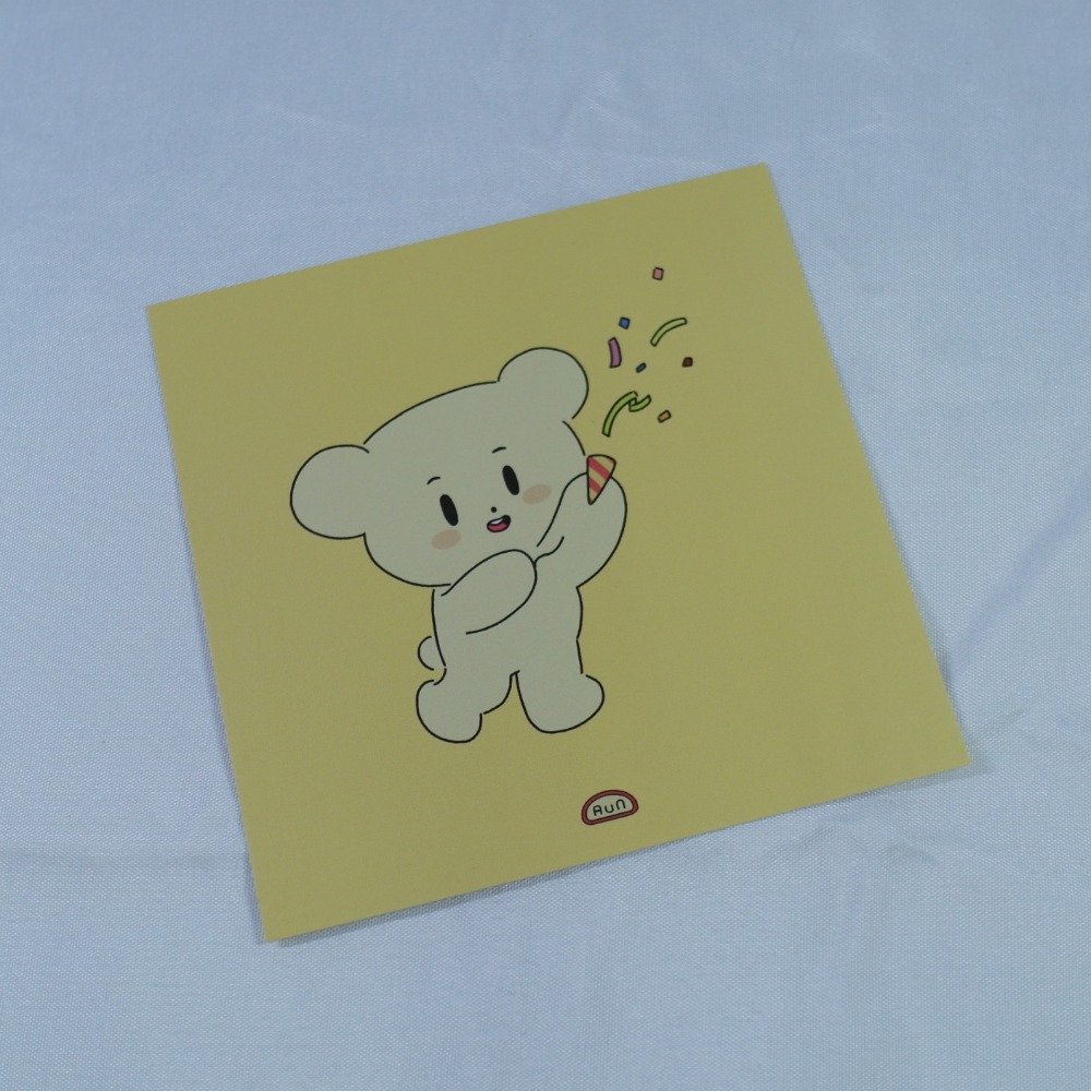【DAUND 다운드】다다곰 明信片 (共4款)-規格圖2