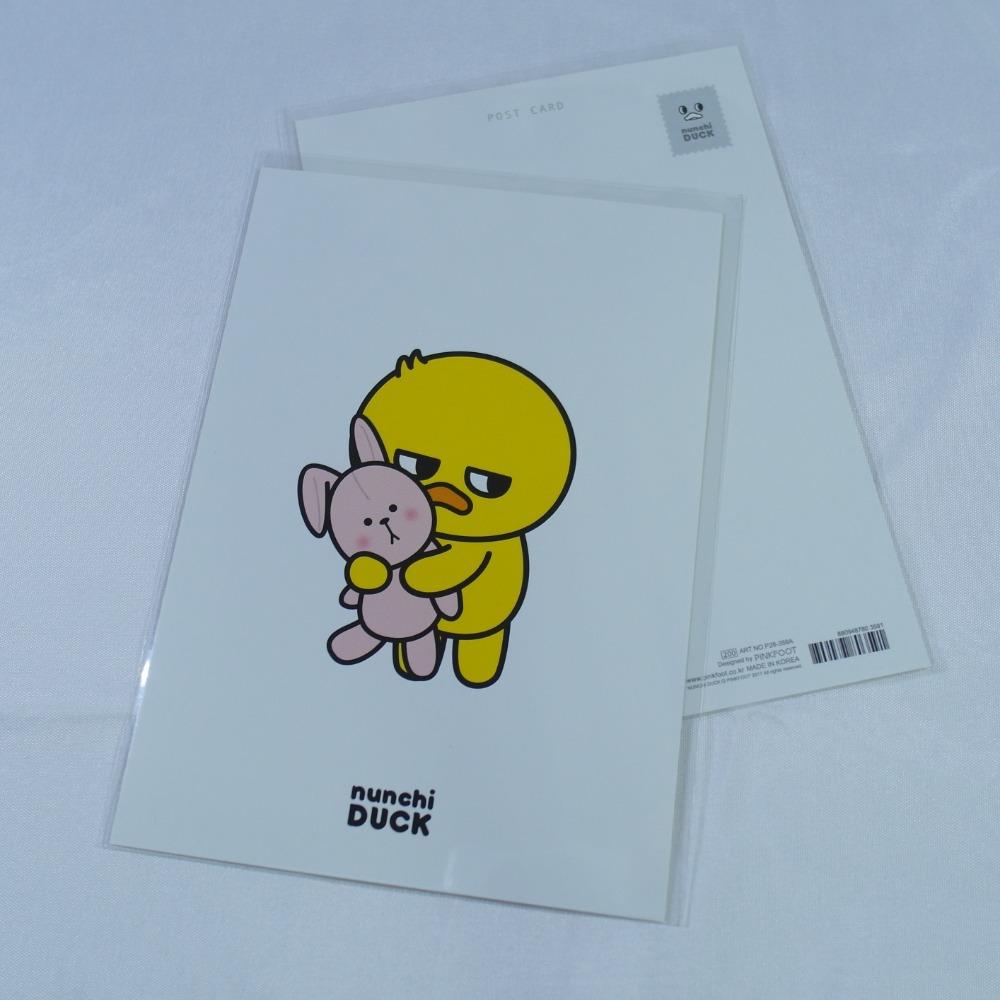 【NUNCHI DUCK】눈치덕 明信片 (共8款)-規格圖2