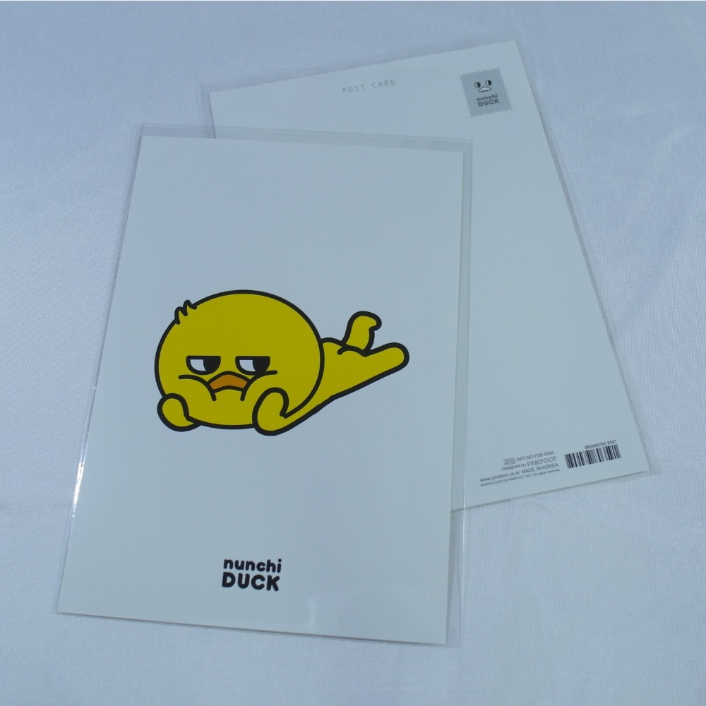 【NUNCHI DUCK】눈치덕 明信片 (共8款)-規格圖2