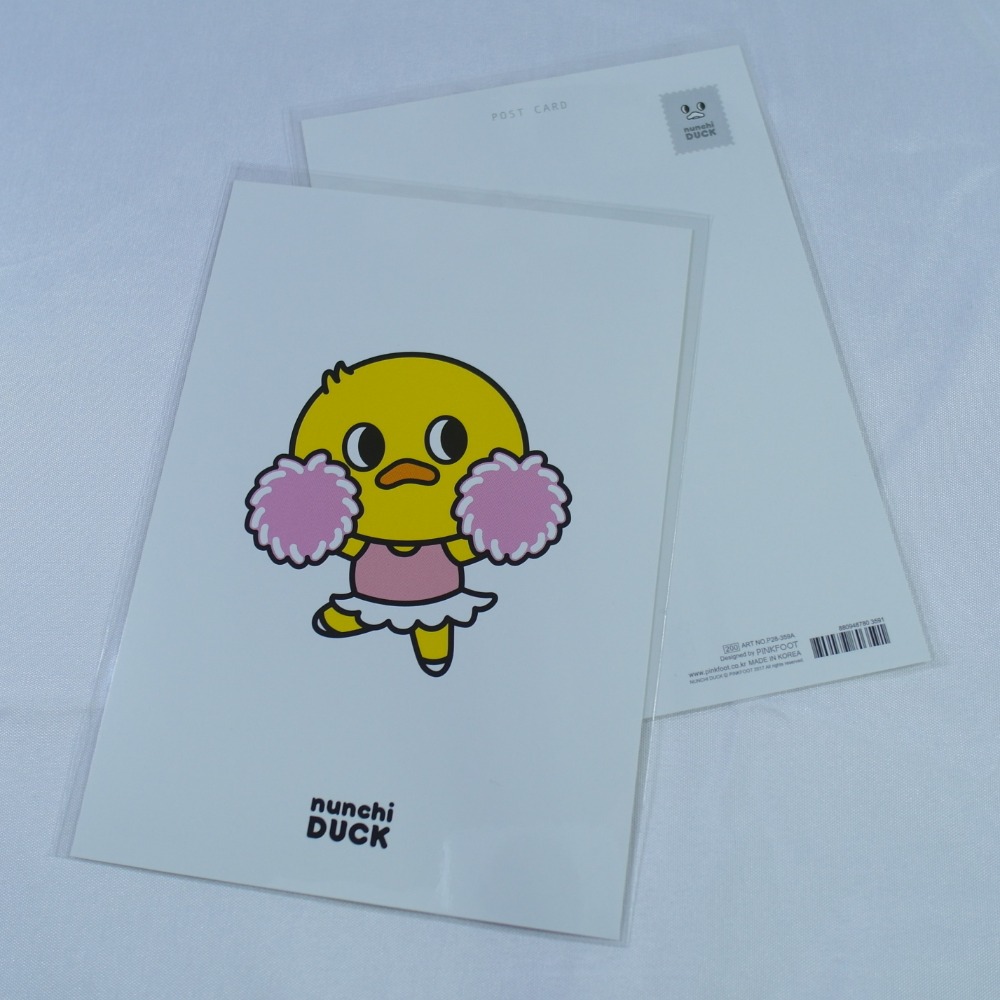 【NUNCHI DUCK】눈치덕 明信片 (共8款)-規格圖2