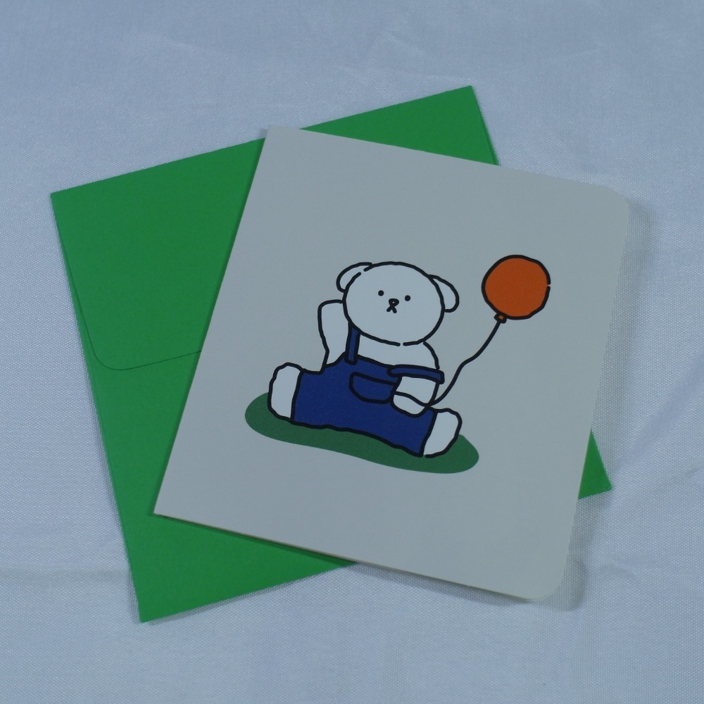 【CCOMANG】꼬망 迷你卡片信封組 (共6款)-規格圖2