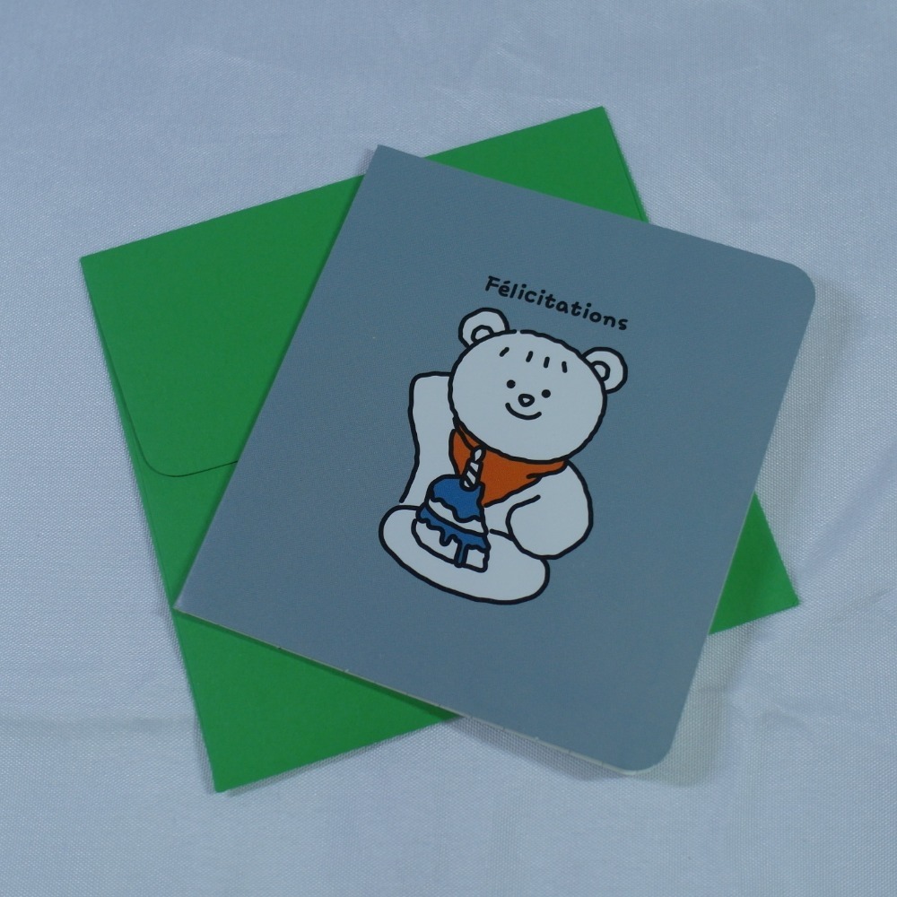 【CCOMANG】꼬망 迷你卡片信封組 (共6款)-規格圖2