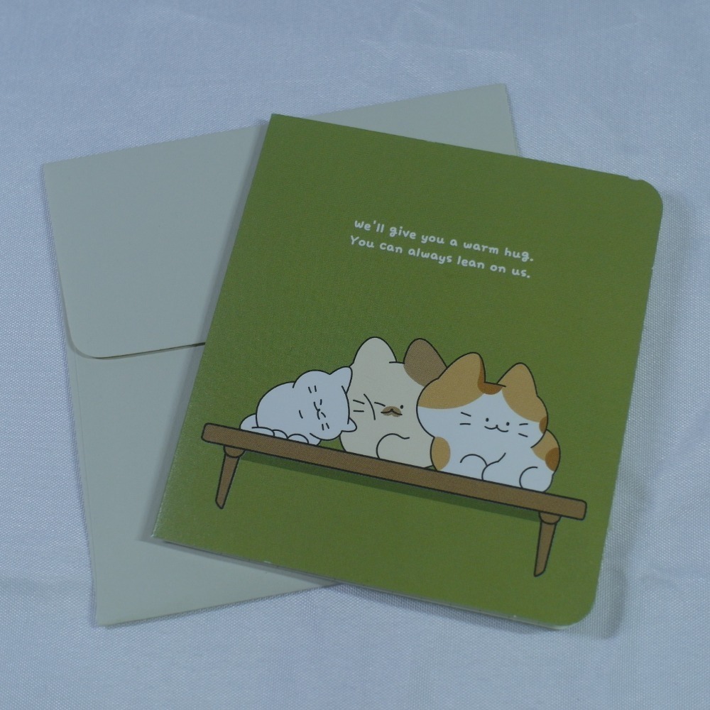 【NYANG NYANG】냥냥 迷你萬用卡片信封組 (共6款)-規格圖2