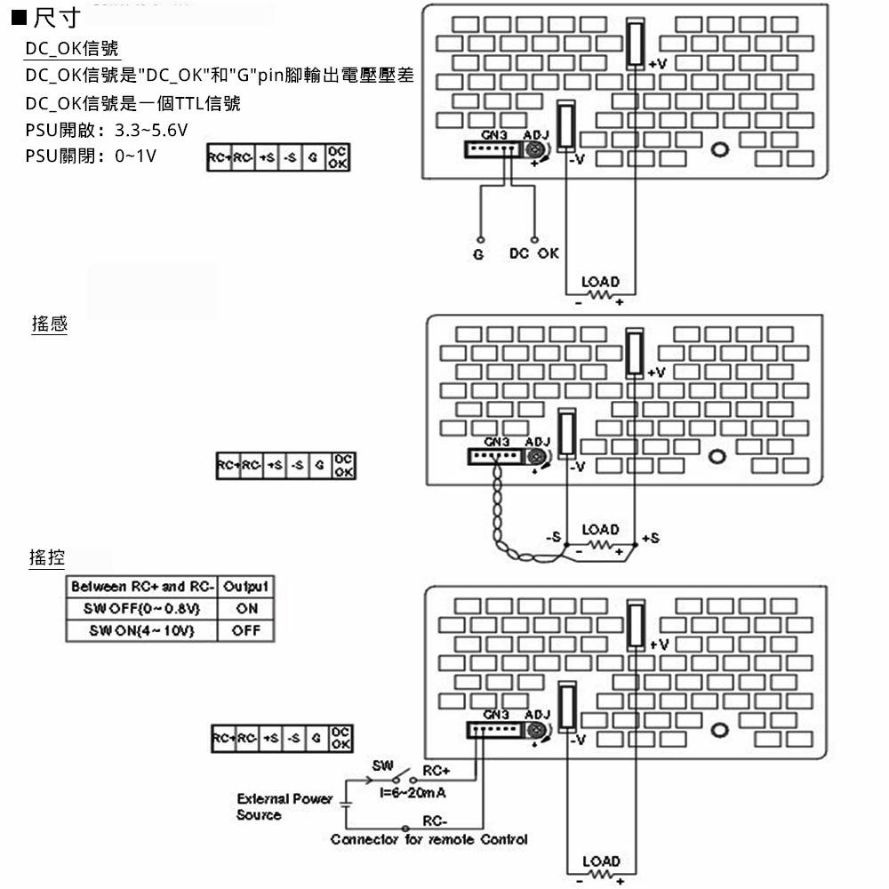 ⚡電世界⚡MW明緯 電源供應器 開關電源 SE-1000-15 2.5KG [401-1000-15]-細節圖7