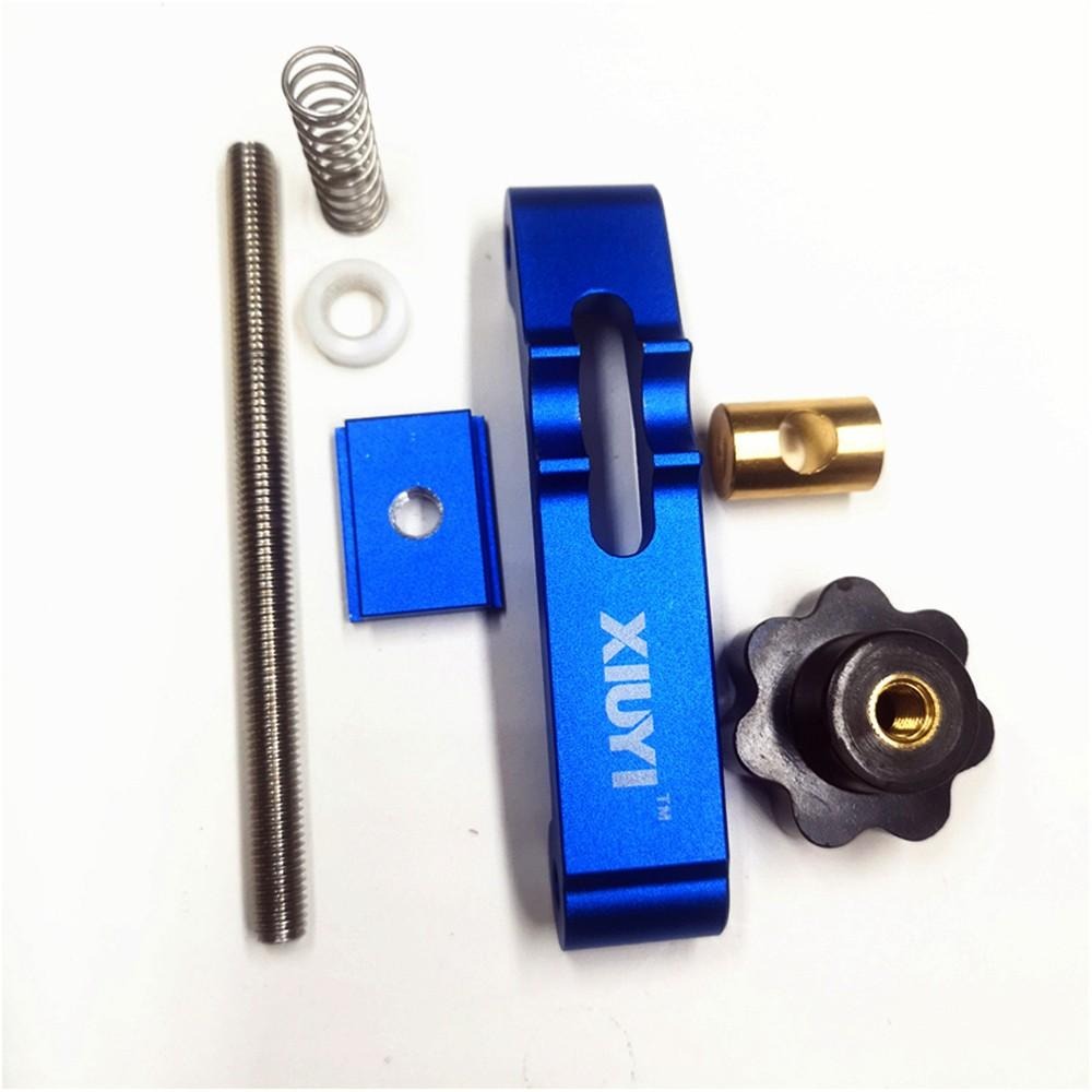 ◀電世界▶30/45# 滑槽專用 改良款木工壓板 壓塊T螺絲T滑塊木工 藍色壓板 [1878-22]-細節圖5