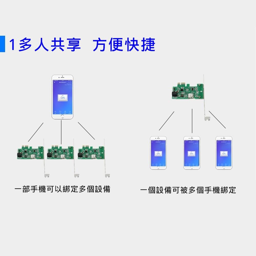 電腦開機卡 遠程開機手機 WIFI 遠程開關開機棒 外置天線款 [電世界2000-655]-細節圖8