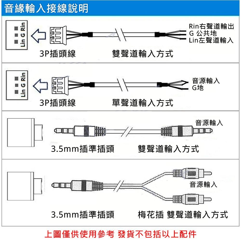 3P音頻線 音源輸入屏蔽線 RCA梅花插座板 [電世界2000-509]-細節圖2