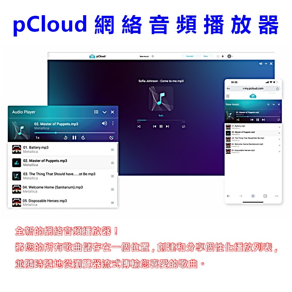 ⚡電世界⚡ pCloud 雲端硬碟 雲端空間 年費方案 終身方案 [1183] 2-細節圖6