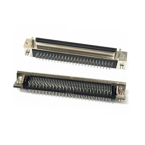 ⚡️電世界⚡️ 連接器 SCSI 100P 母座 板端 90度 附2個螺絲 [301-100]