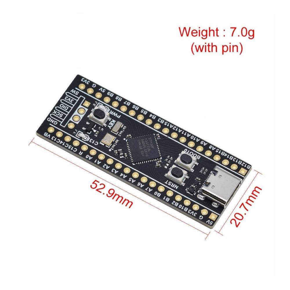 ⚡電世界⚡ STM32F411CEU6 STM32F4 核心板 開發板 小系統板 [1027]-細節圖3