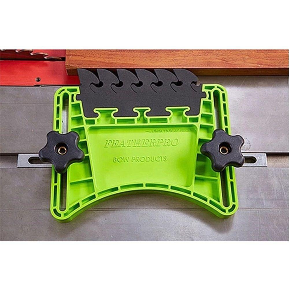 ⚡電世界⚡羽毛板木工安全專用 高強度耐磨防撞壓板 可用於木工桌雕刻機桌電圓鋸 [1878-61]-細節圖4