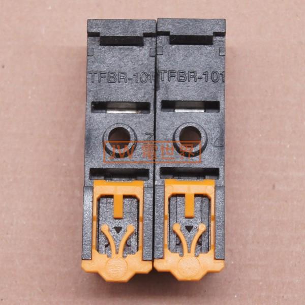 天得TFBR-101 10A 1P軌道臥式保險絲座 [電世界1741]-細節圖3