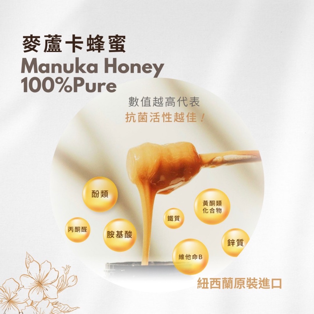 【BeeNZ】麥盧卡蜂蜜Manuka Honey UMF15+ 250G-細節圖3
