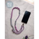 🍒惠療癒★手作 🌿 Hui HeaLing HandMade花邊結🎀新款－－－花捲可調整式手機掛繩🎀-規格圖8