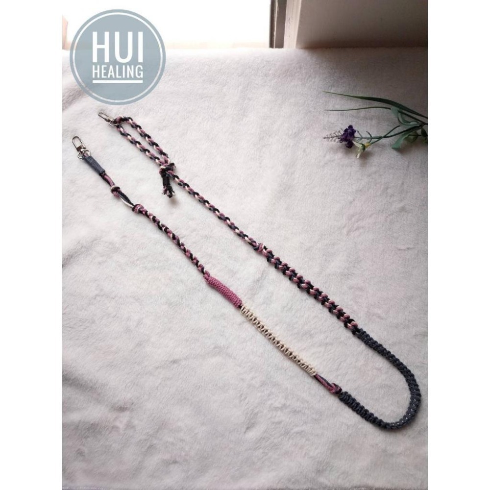 🍒惠療癒★手作 🌿 Hui HeaLing HandMade花邊結🎀新款-可調整式手機掛繩🎀-細節圖2