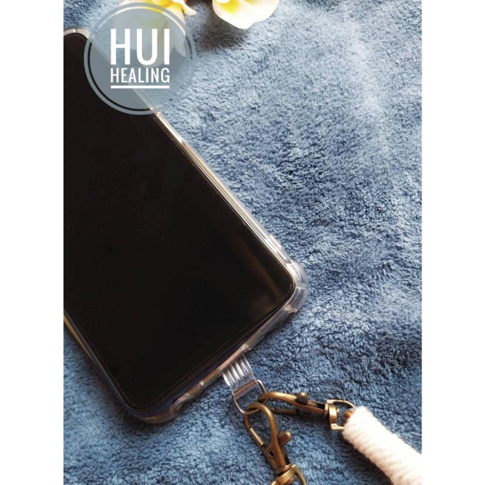 🍒惠療癒★手作 🌿 Hui HeaLing HandMade花邊結 🤎新色-焦糖瑪奇朵手機掛繩(固定式/可調整式）-細節圖4