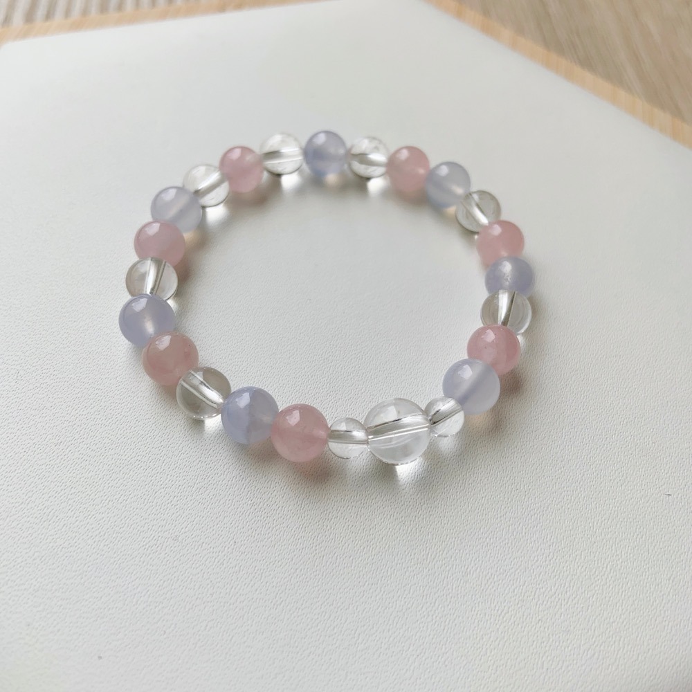 👶【兒童手圍】水玉 6mm｜兒童手鍊 親子手鍊 水晶手鍊 母女手鍊 母子手鍊 寶寶手鍊 生日禮物 ⊹SHANES絢⊹-細節圖5