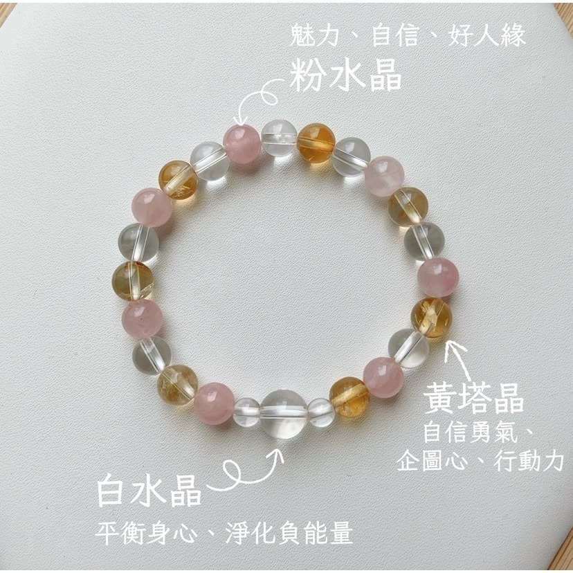 【大人手圍】水玉6mm｜親子手鍊 水晶手鍊 母女手鍊 母子手鍊 生日禮物 好人緣 招財 功效手鍊⊹SHANES絢⊹-規格圖8