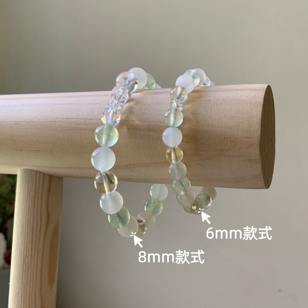 👶【兒童手圍】粉彩果粒 6mm｜兒童手鍊 親子手鍊 水晶手鍊 母女手鍊 母子手鍊 寶寶手鍊 ⊹SHANES絢⊹-細節圖7