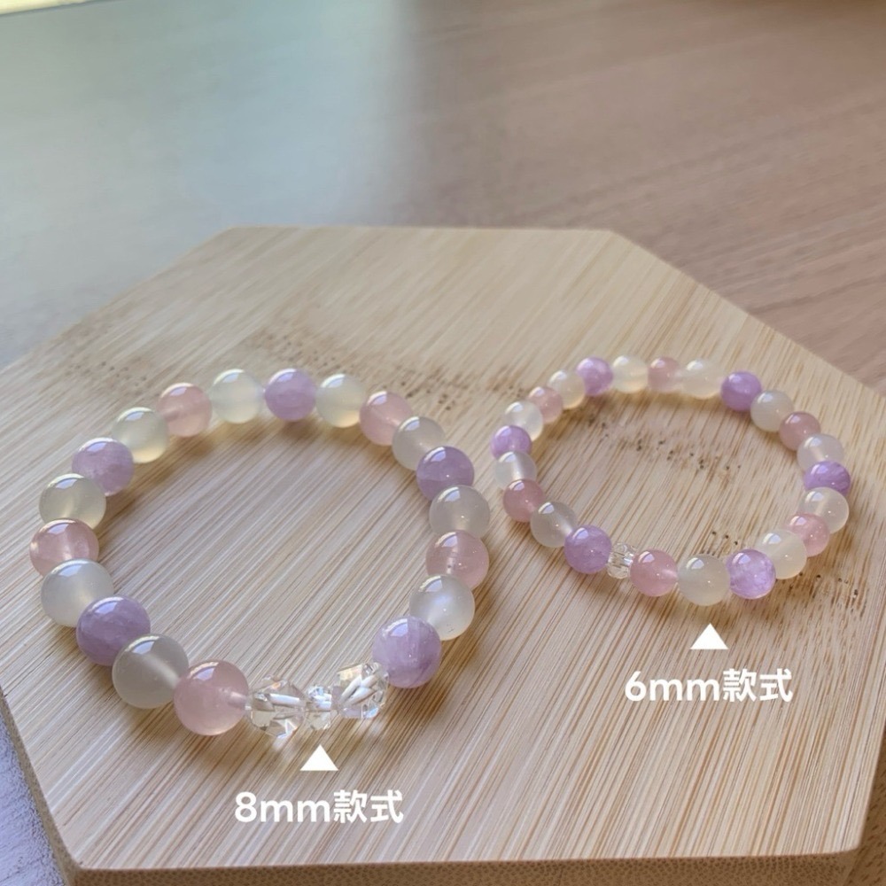 【大人手圍】粉彩果粒 8mm｜功效手鍊 母女手鍊 母子手鍊 兒童手鍊 寶寶手鍊 水晶天然石 親子手鍊⊹SHANES絢⊹-細節圖5