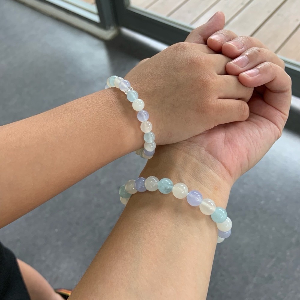 【大人手圍】粉彩果粒 6mm｜功效手鍊 母女手鍊 母子手鍊 兒童手鍊 寶寶手鍊 水晶天然石 親子手鍊⊹SHANES絢⊹-細節圖8