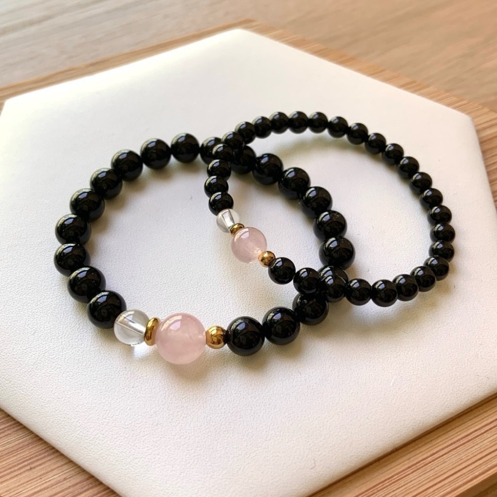 👶【兒童手圍】守護5-7｜6mm 避邪手鍊 保平安 農曆七月 醫療鋼 兒童手鍊 水晶手鍊 黑碧璽 ⊹SHANES絢⊹-細節圖8