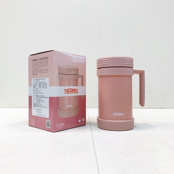 現貨【THERMOS膳魔師】不鏽鋼真空保溫杯490ml(JMF-501)-細節圖2
