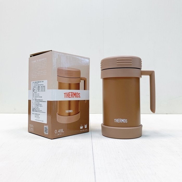 現貨【THERMOS膳魔師】不鏽鋼真空保溫杯490ml(JMF-501)-細節圖3