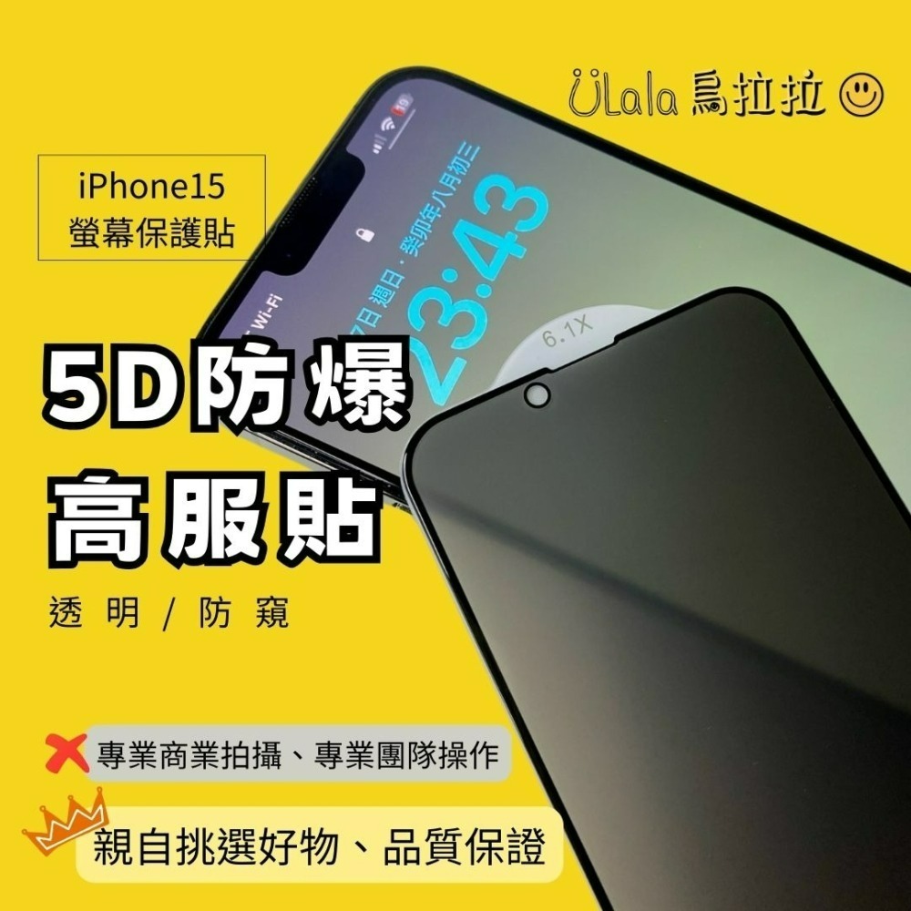 👍烏拉拉嚴選👍🪟保護貼🪟iPhone全系列9H鋼化膜 康寧AR透明&高透防窺 防撞抗碎邊-細節圖5