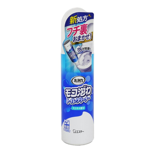 【樂自購】日本 ST 雞仔牌馬桶專用泡沫清潔劑－－－藍白.薄荷香.除菌消臭.250ml 超綿密泡泡