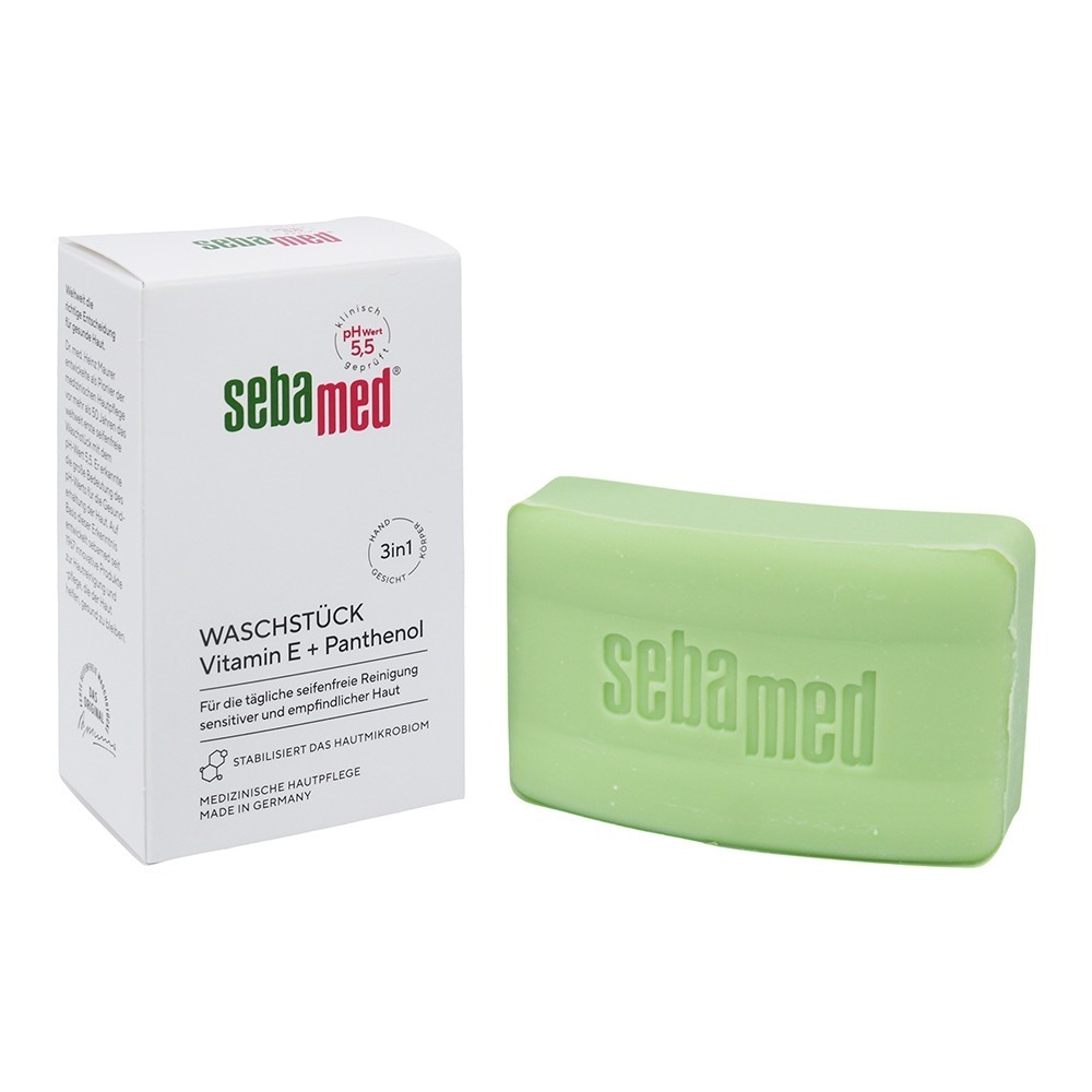 【樂自購】Sebamed 施巴  PH5.5 潔膚皂 大顆 150g  經典綠色款/ 橄欖保濕款 現貨 潔顏皂100g-規格圖1