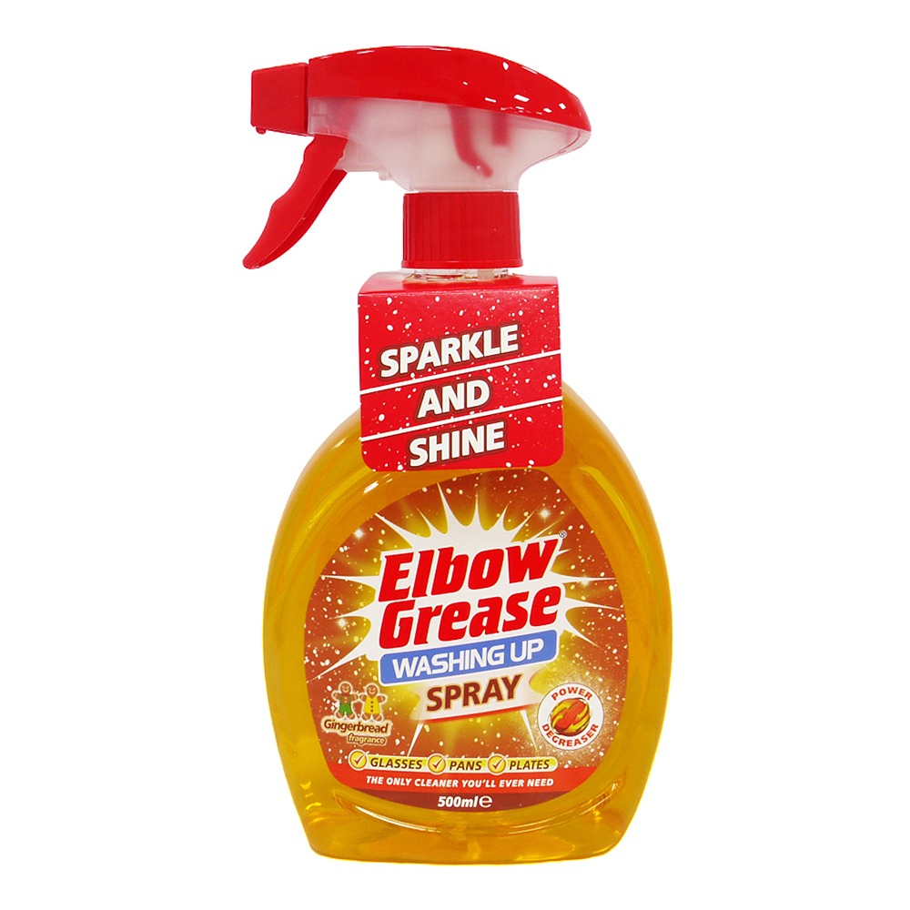 【樂自購】英國 Elbow Grease 英潔利 洗碗精 噴式洗碗精 蘋果 檸檬 葡萄柚 500ML 600ML-規格圖1