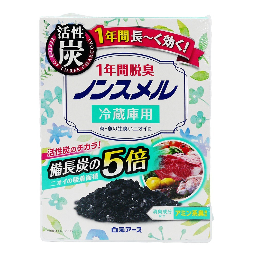 【樂自購】 日本原裝 白元 冰箱除臭劑  冷凍除臭  冷藏室除臭  蔬果箱除臭 去除冰箱臭味-規格圖1