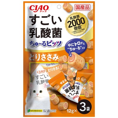 LieBaoの舖 🐱貓咪喜歡🐱新品CIAO 2000億個乳酸菌迷你夾心肉泥捲 12g*3入❤️捲心條 貓肉泥 貓餅乾-細節圖2