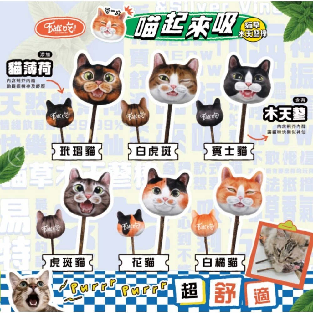 LieBaoの舖🐱貓咪玩具🐱易特廚 Eat′s 貓起來吸貓草木天蓼棒❤️貓咪玩具 逗貓玩具 貓草包😻貓薄荷 貓玩具-細節圖2
