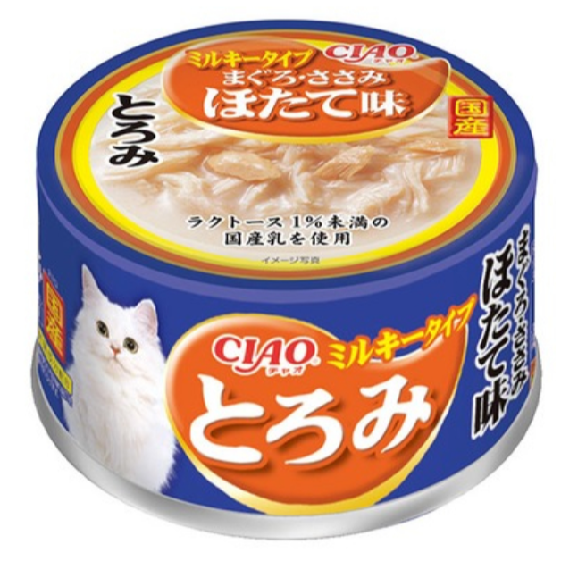 LieBaoの舖🐱貓咪罐頭🐱日本 CIAO 多樂米濃湯海鮮系列 貓罐頭80g😻貓咪食品 零食罐 副食罐🎉貓點心-細節圖6