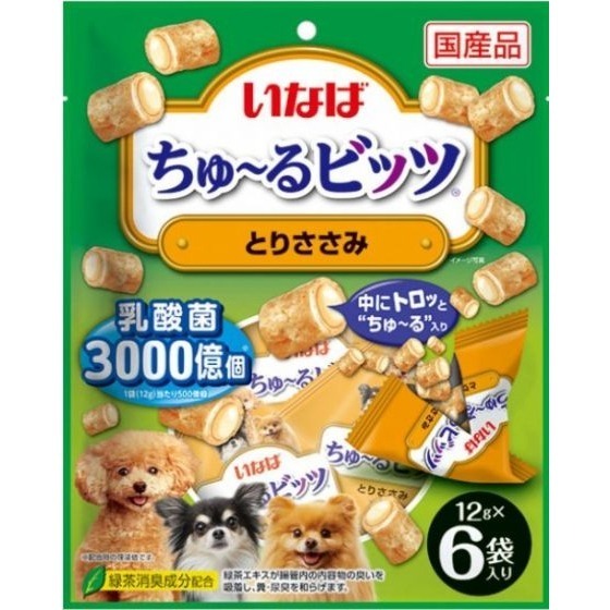 LieBaoの舖 🐶狗狗喜歡🐶INABA 稻葉🐕犬用 3000億個乳酸菌迷你夾心酥 綜合系列 多種口味💕犬零食-細節圖2