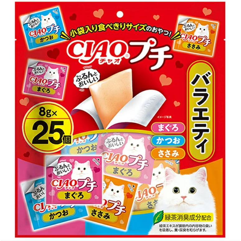 LieBaoの舖🐱貓咪喜歡🐱日本 CIAO 噗啾肉泥 寒天方塊 肉泥片 寒天點心片🔆貓零食 貓肉泥 貓咪小點心🍭-規格圖8