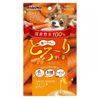 LieBaoの舖🐶狗狗喜歡🐶DoggyMan 多格漫 犬用野菜雞肉泥 14g*4入⭐犬肉泥 犬零食💓犬用營養肉泥-細節圖7